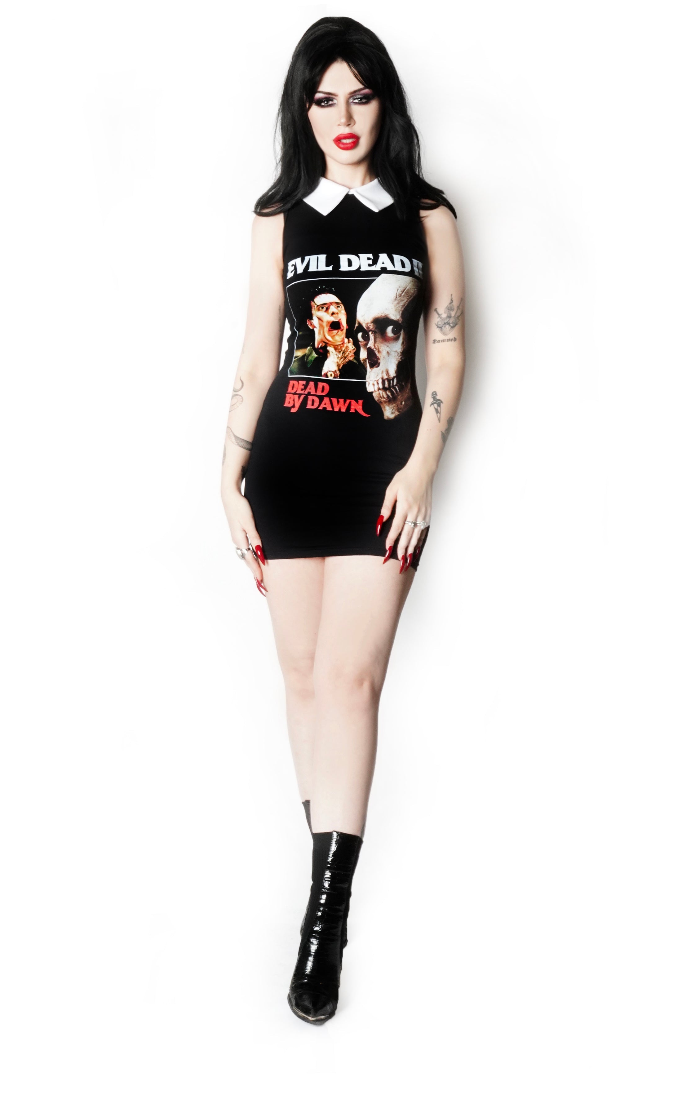 Vera's Eyecandy Evil Dead Collar Horror Dress