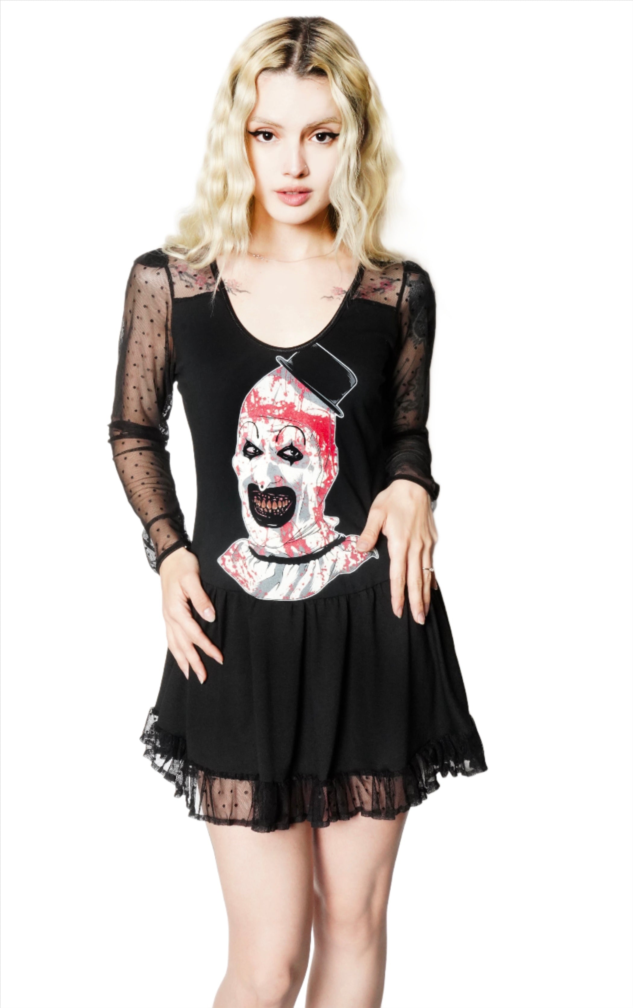 Vera's Eyecandy Terrifier Ballerina Horror Dress