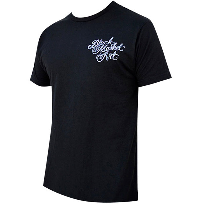 Black Market Art Death Ride Biker Tee