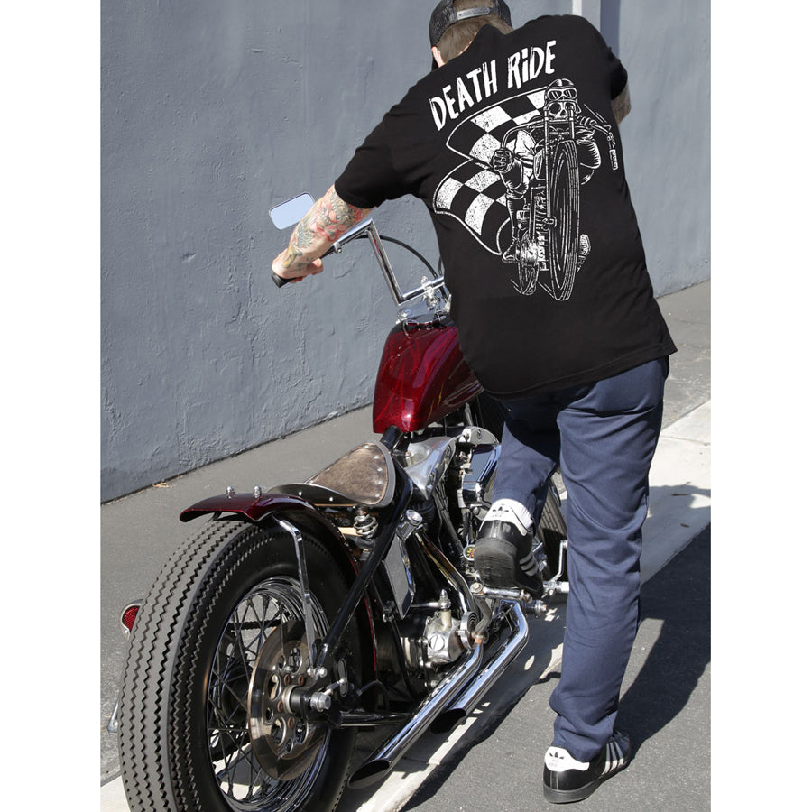Black Market Art Death Ride Biker Tee