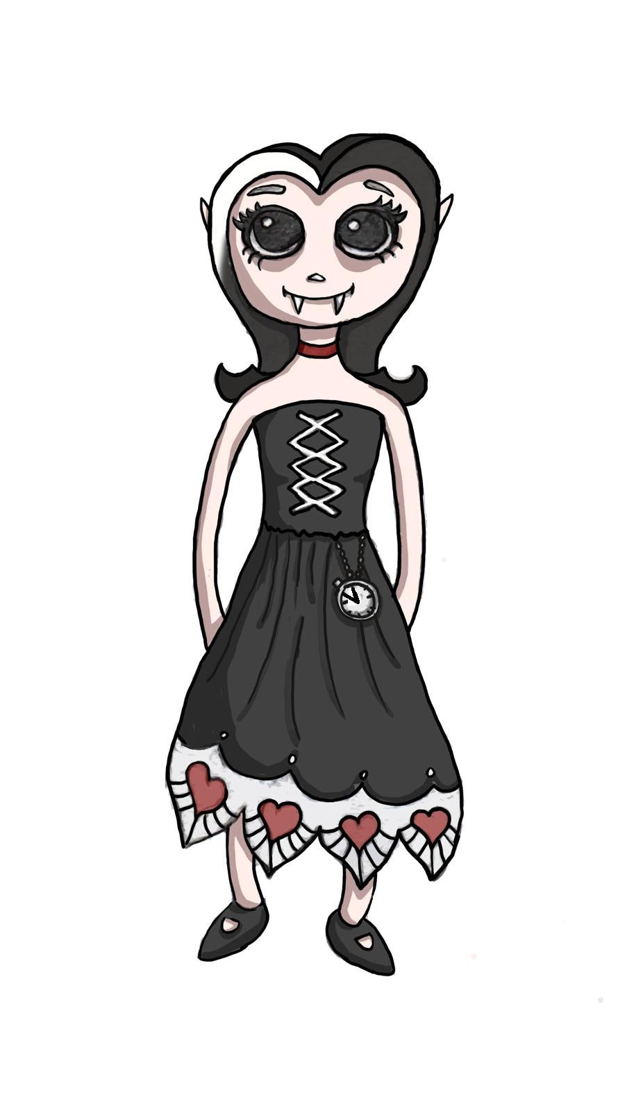 My Charming Dead Draculina Collectible Plush Doll