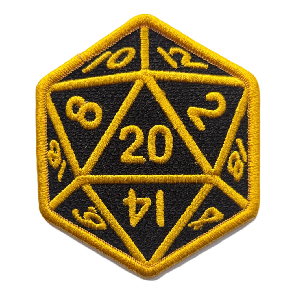 Original Underground 20 Sided Die Patch