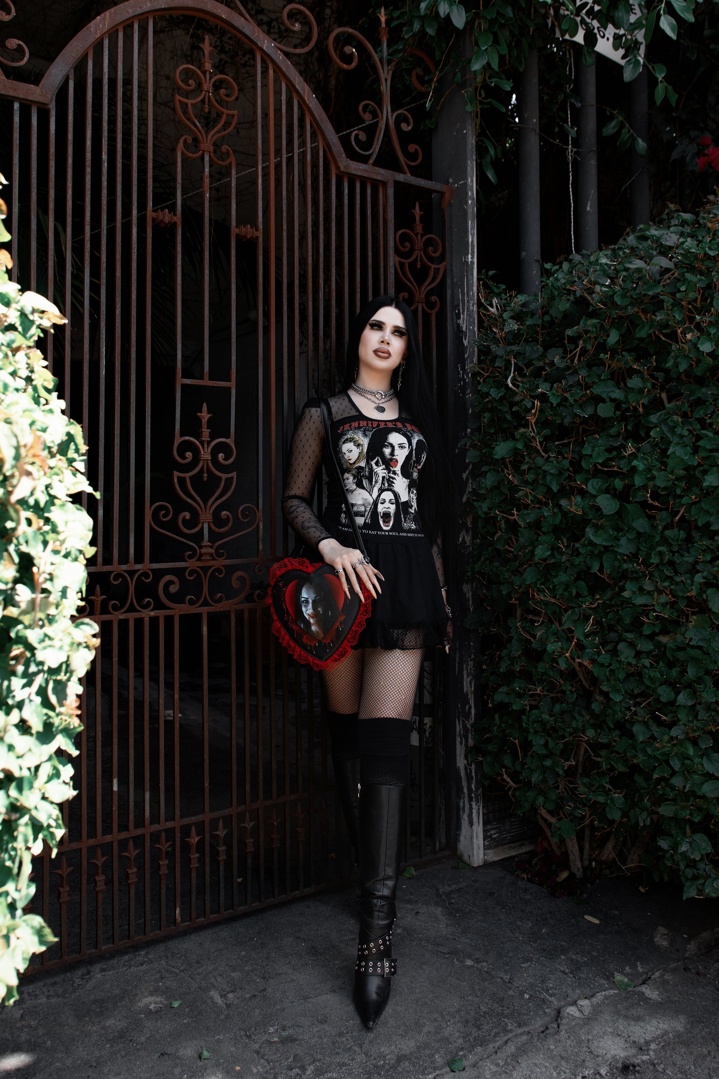 Vera's Eyecandy Jennifer’s Body Heart Shaped Bag