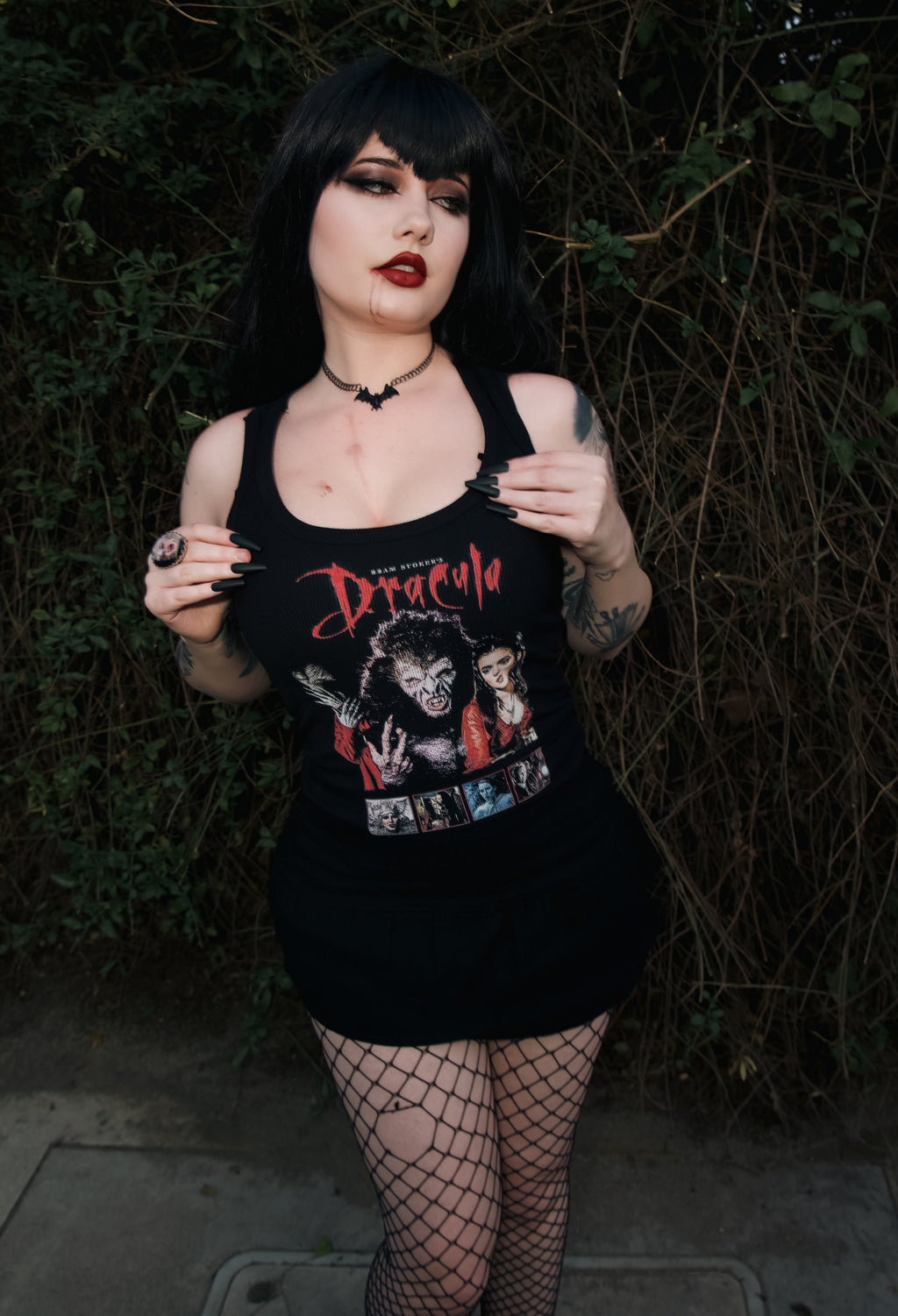 Vera's Eyecandy Bram Stoker's Dracula Ribbed Tank Top