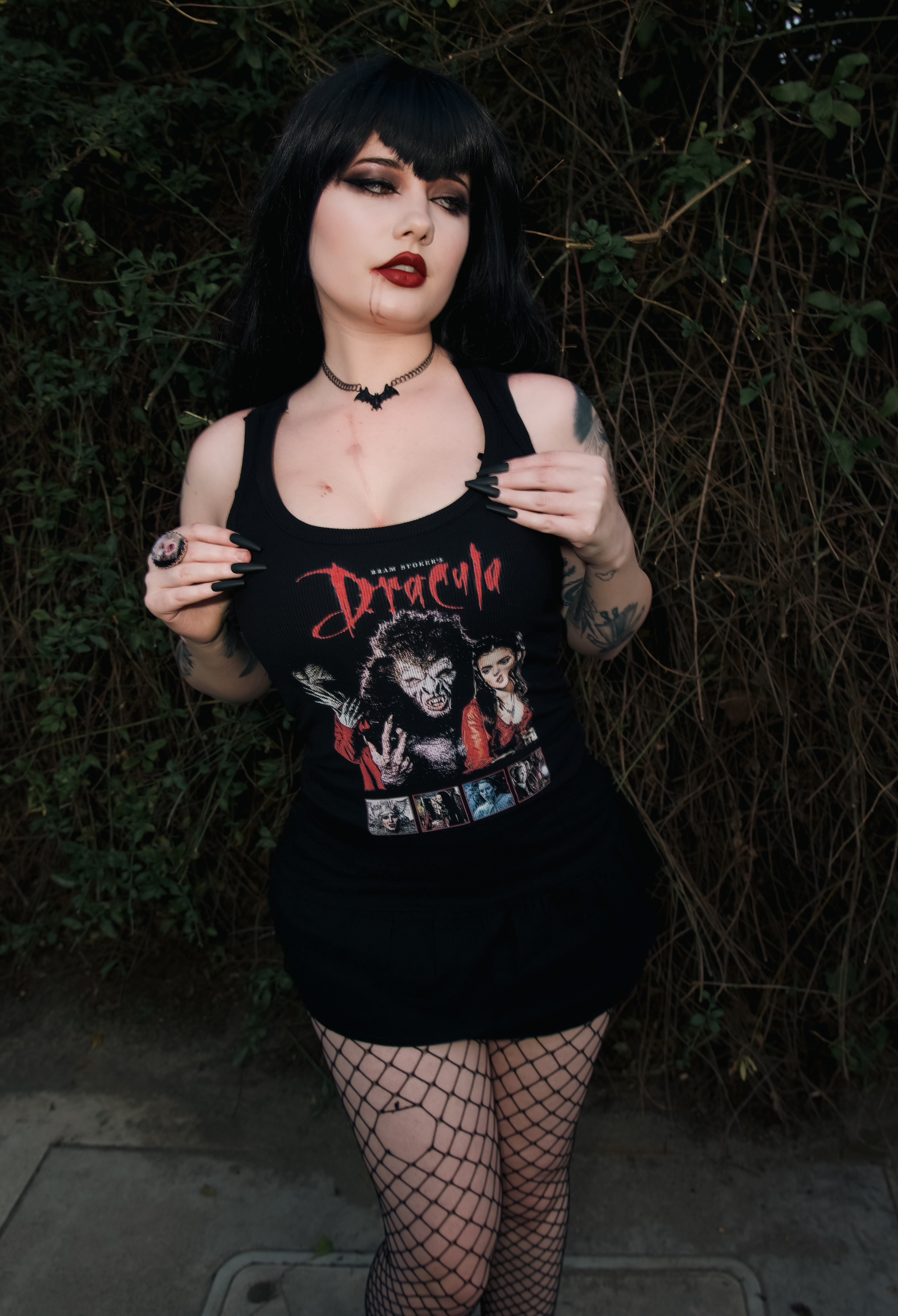Vera's Eyecandy Bram Stoker's Dracula Ribbed Tank Top