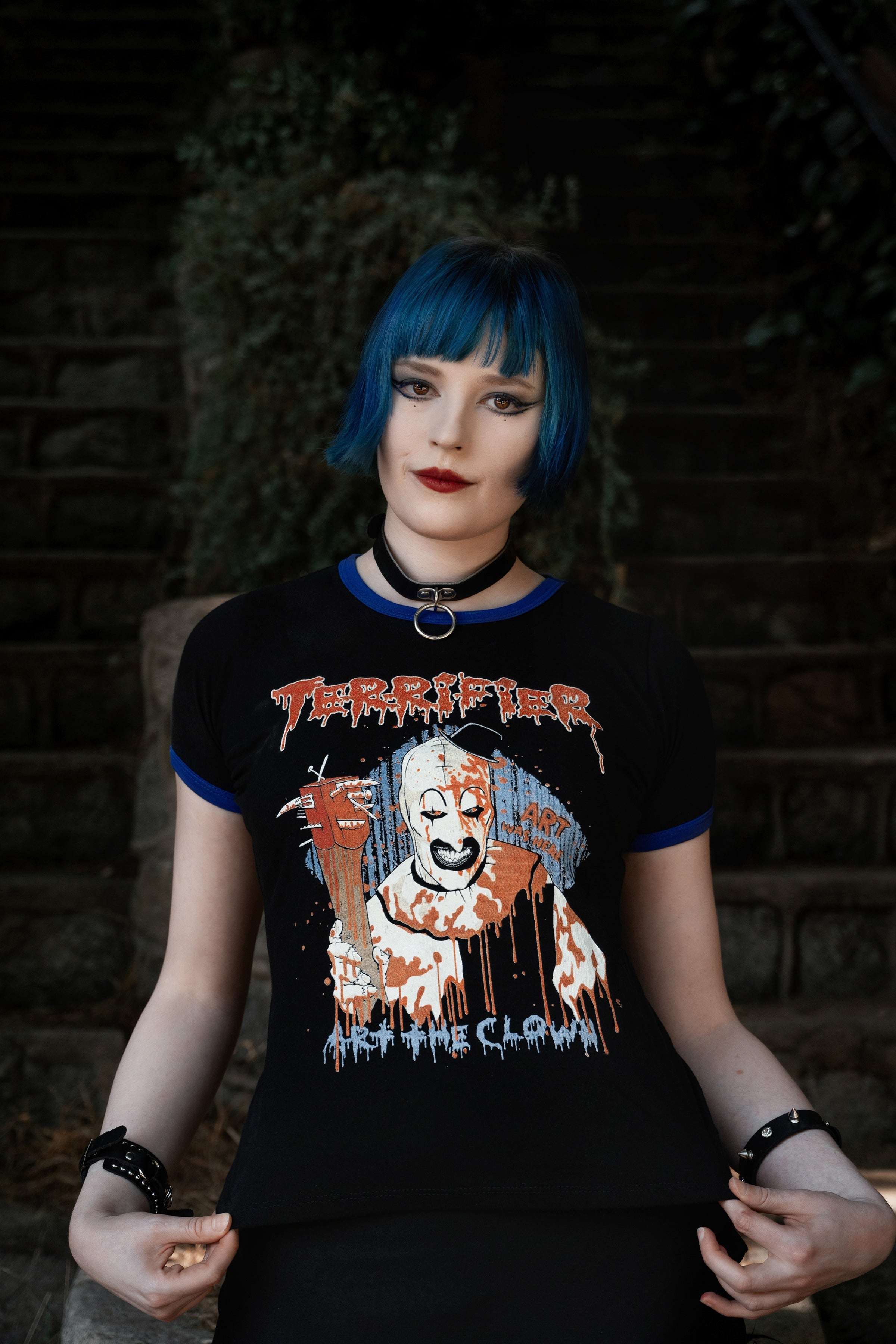 Vera's Eyecandy Art Was Here Ringer Tee