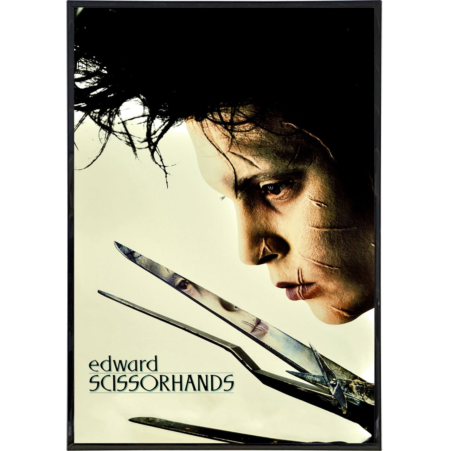 Edward Scissorhands Film Cult Movie Poster Print