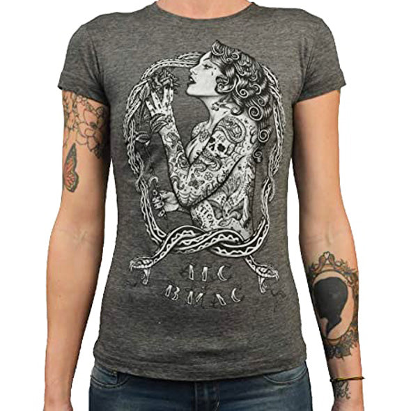 Black Market Art Tattooed Women's Eve Tee