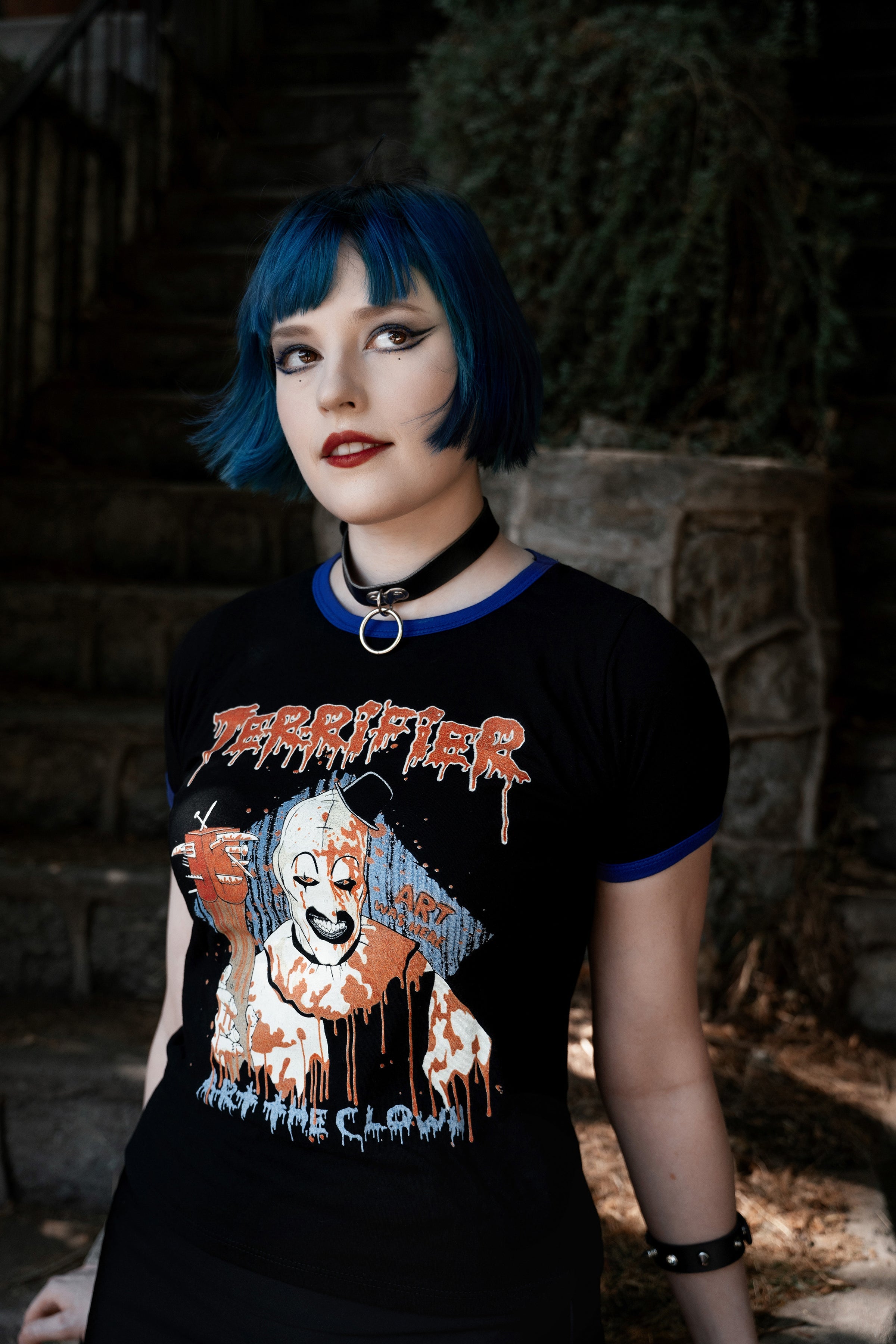 Vera's Eyecandy Art Was Here Ringer Tee