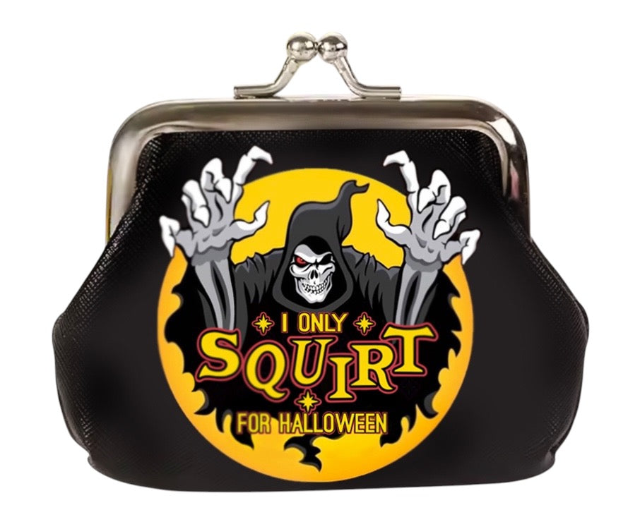 Vera's Eyecandy I Only Squirt for Halloween Coin Bag