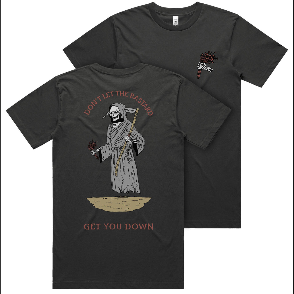 Fingers Duke Reaper Bastard Vintage Black T-Shirt