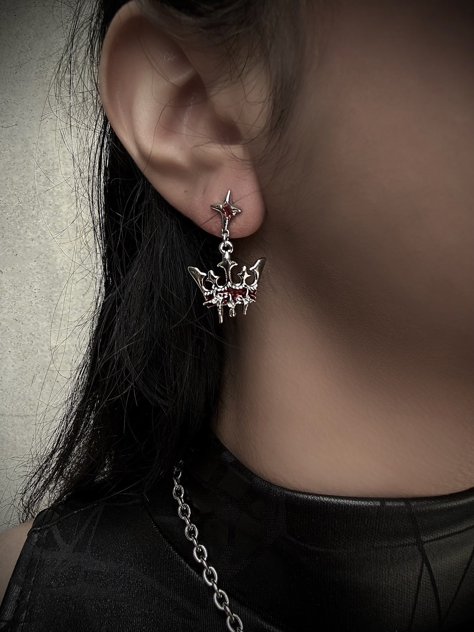 The Pretty Cult Royal Reliquary Crown Earrings