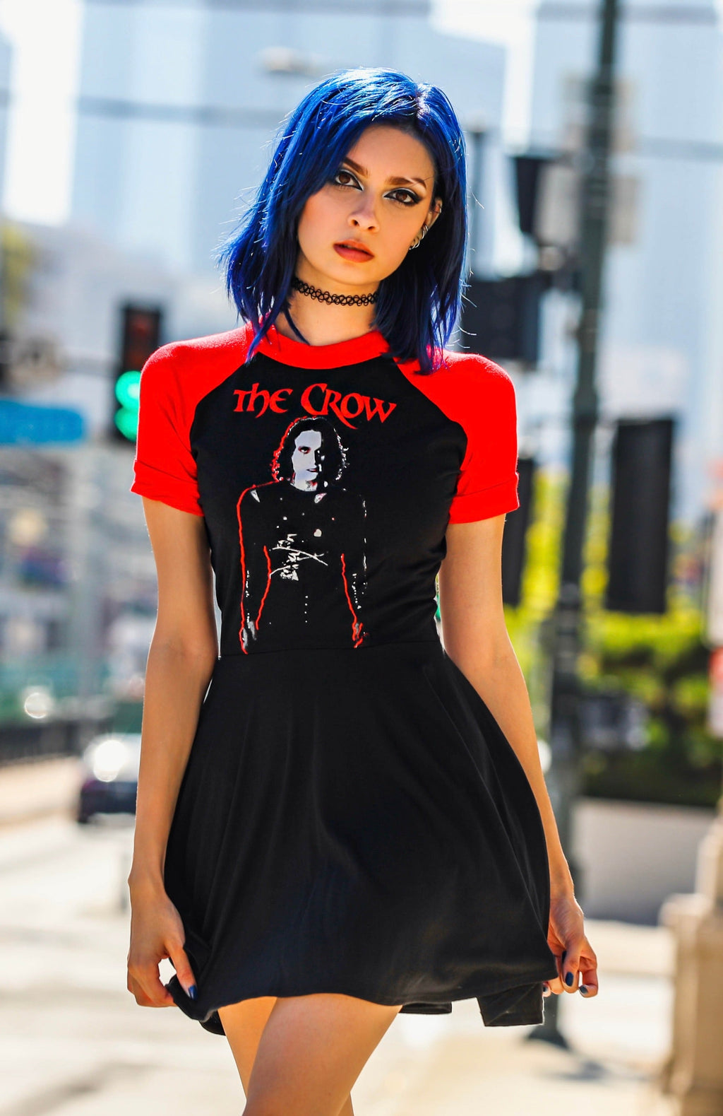 Vera's Eyecandy The Crow Movie Baby Doll Dress