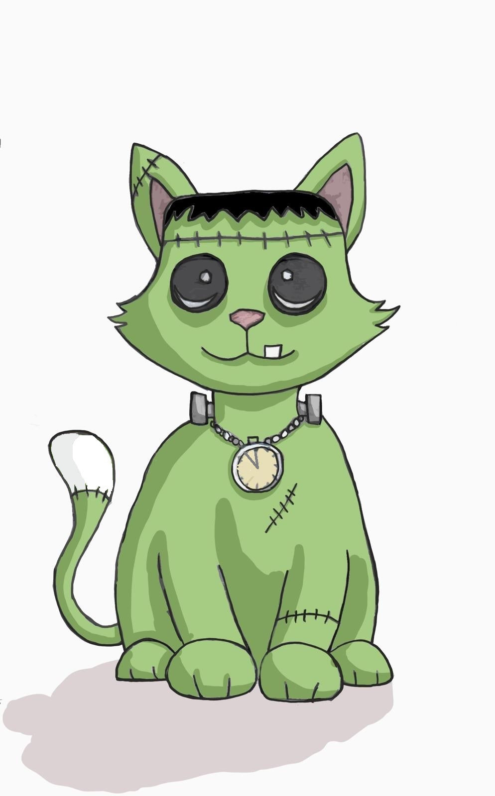 My Charming Dead Felinestien Collectible Plush Doll