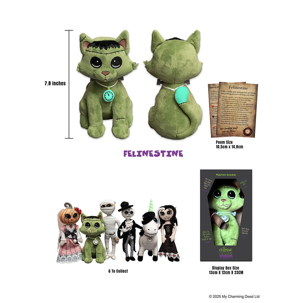 My Charming Dead Felinestien Collectible Plush Doll