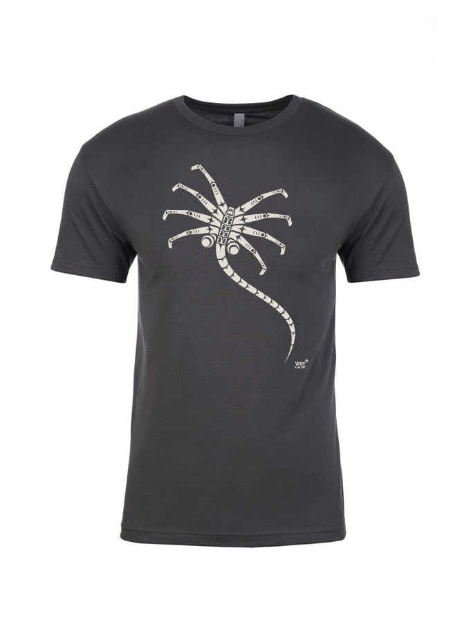 Finger's Duke Facehugger Alien Black T-Shirt