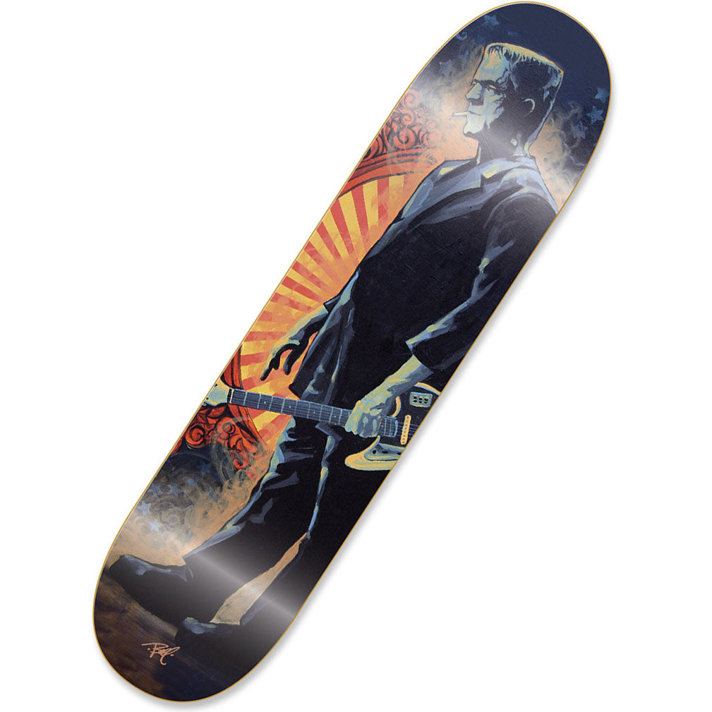 Lowbrow Frankie Was A Rocker Frankenstein Skate Deck