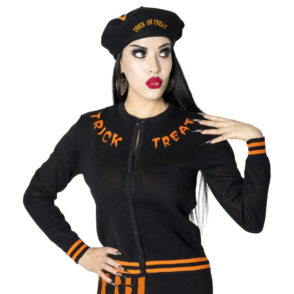 Kreepsville 666 Trick Or Treat Cardigan