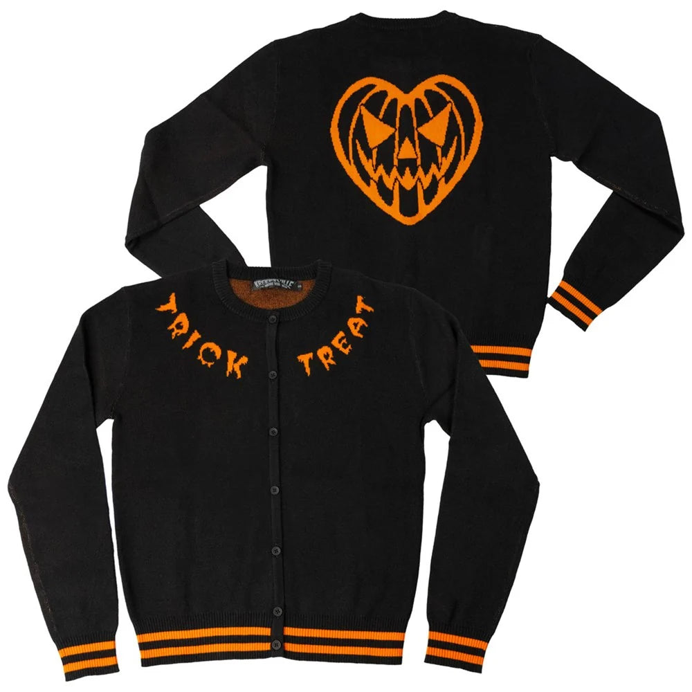Kreepsville 666 Trick Or Treat Cardigan