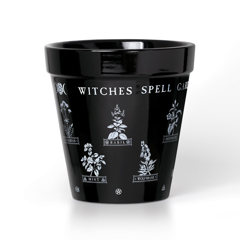 Alchemy Gothic Witches Spell Garden Plant Pot GPP6