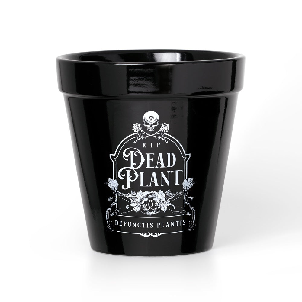 Alchemy Gothic RIP Dead Plant Pot GPP7