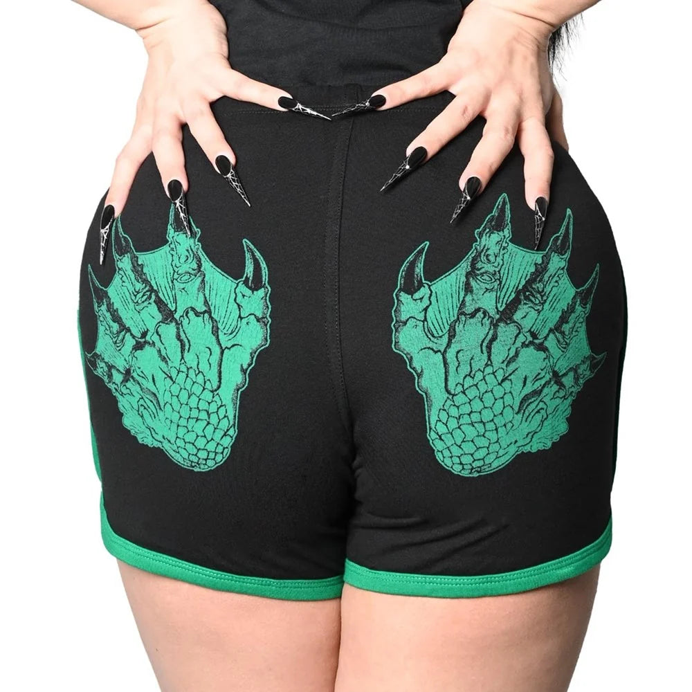 Kreepsville 666 Creature Hand Womens Booty Shorts