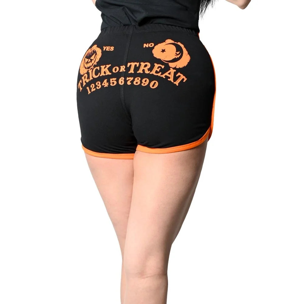 Kreepsville 666 Trick Or Treat Spirit Board Womens Booty Shorts