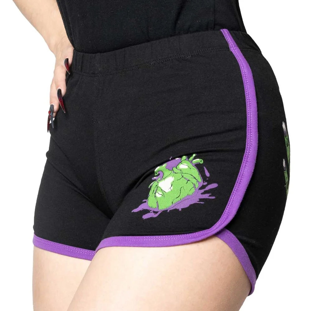 Kreepsville 666 Zombie Hand Womens Booty Shorts