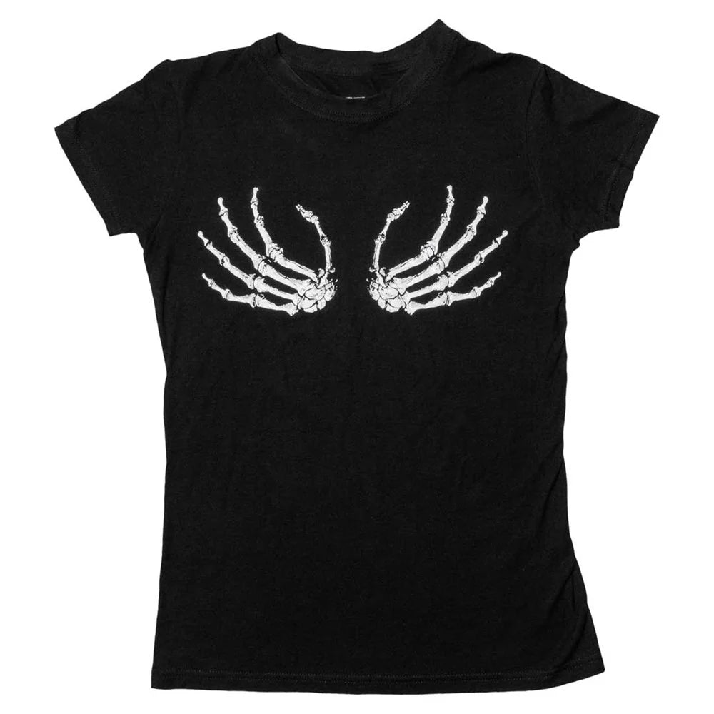 Kreepsville 666 Skeleton Hand Glow Women's T-Shirt