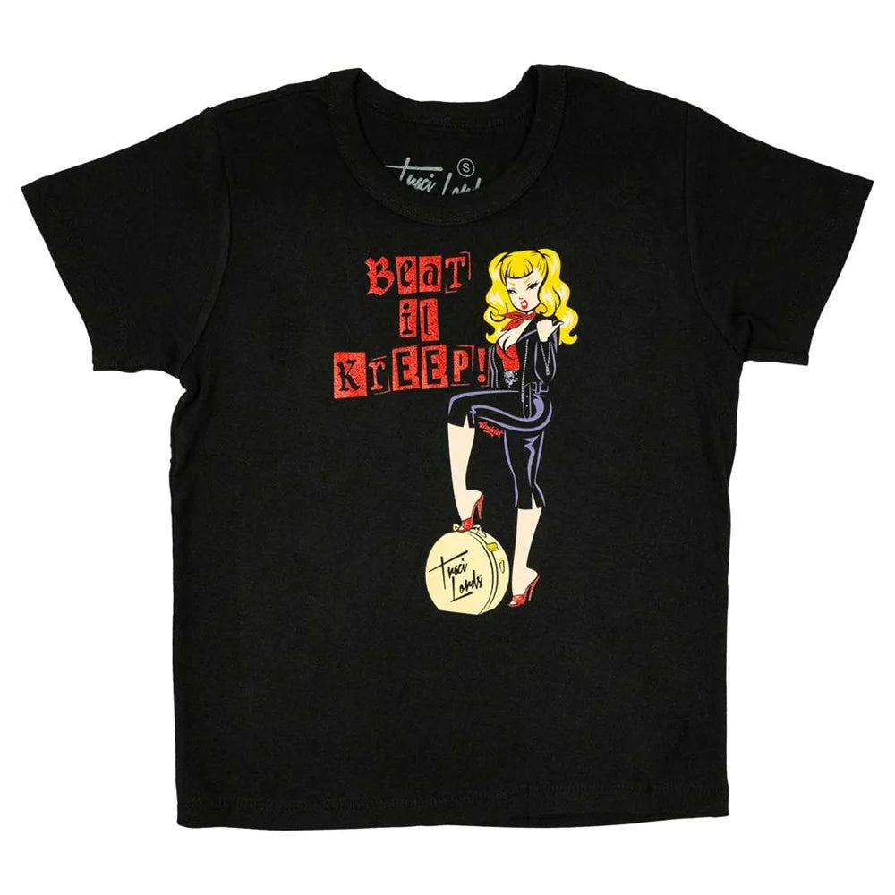 Traci Lords Beat It Kreep Viva Womens Girl Fit Tee