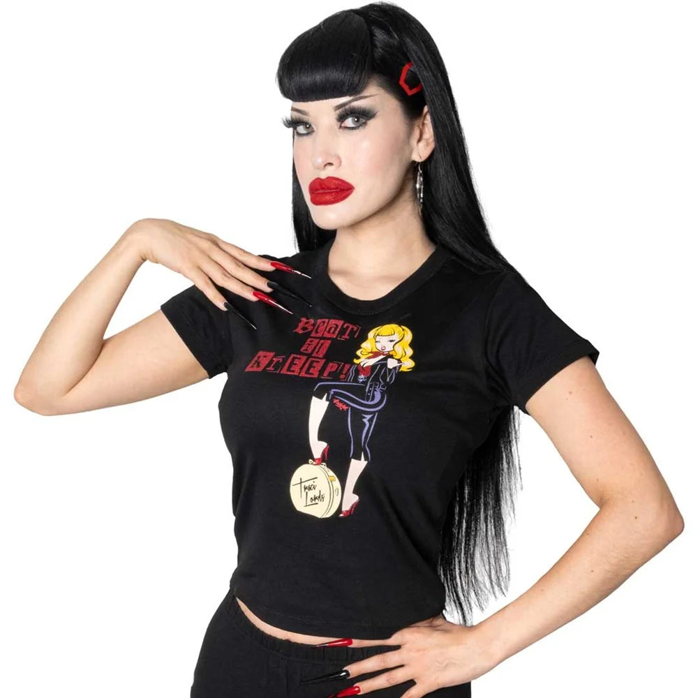 Traci Lords Beat It Kreep Viva Womens Girl Fit Tee