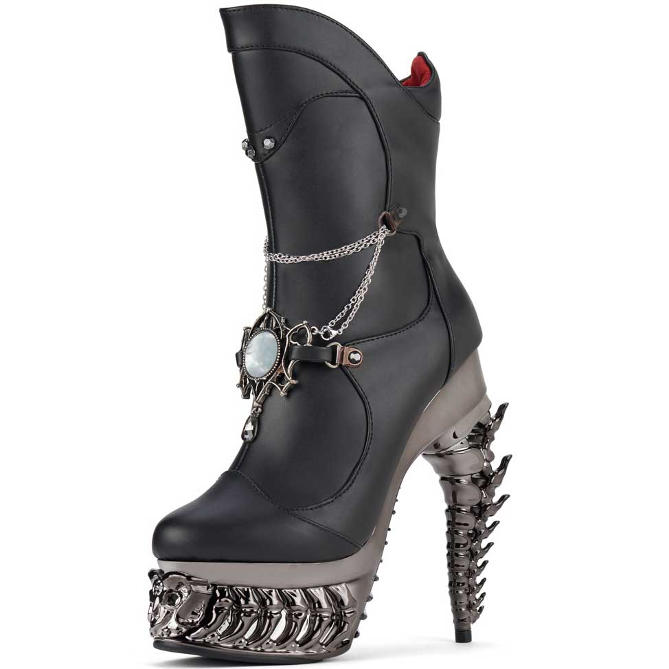 Hades + Alchemy GHOST OF WHITBY Boots 5" Heel