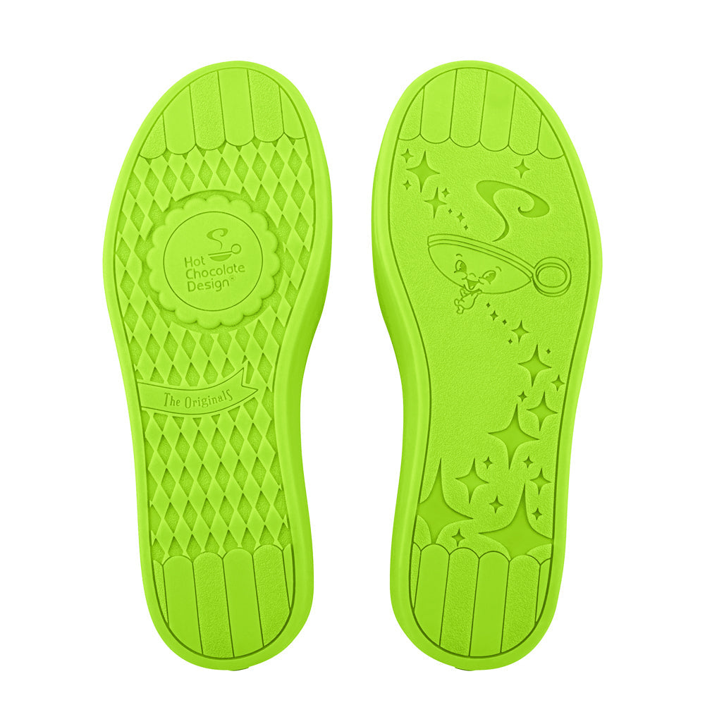 Ghost Beetle Purple Green Stripe Sneaker