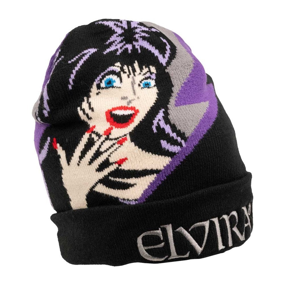 Kreepsville 666 Elvira Mistress of Dark Licensed Beanie Hat