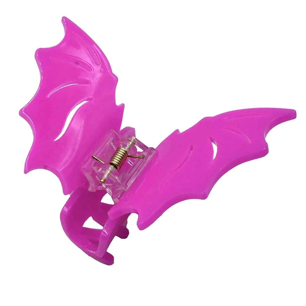 Kreepsville 666 Bat Hair Claw Clip Pink