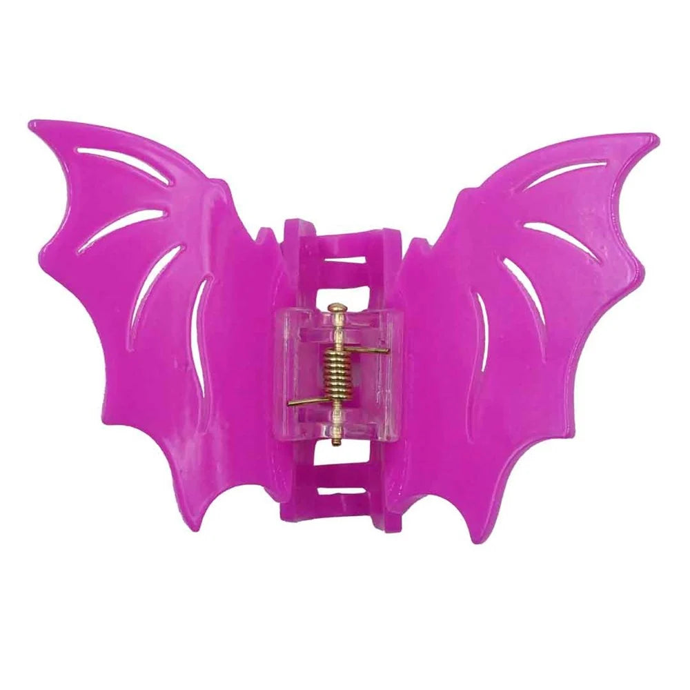 Kreepsville 666 Bat Hair Claw Clip Pink