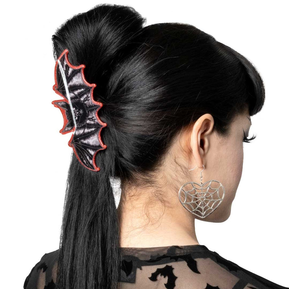 Kreepsville 666 Creature of the Night Bat Hair Claw Clip