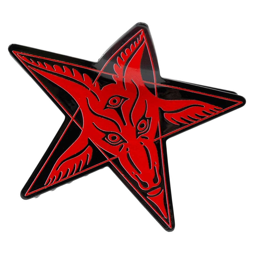 Kreepsville 666 Baphomet Star Hair Claw Clip
