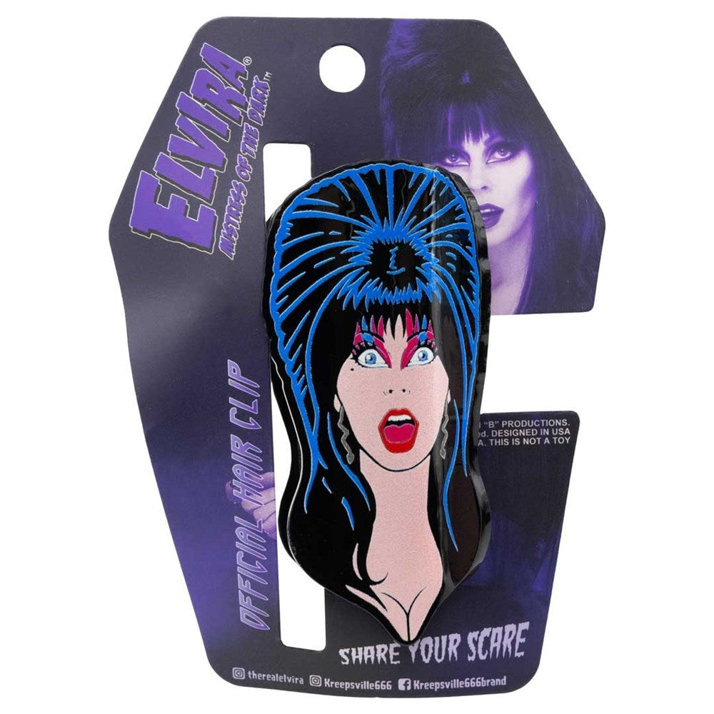 Kreepsville 666 Elvira Pop Icon Hair Claw Clip