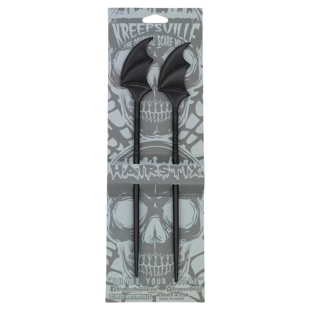 Kreepsville 666 Batwing Hair Sticks