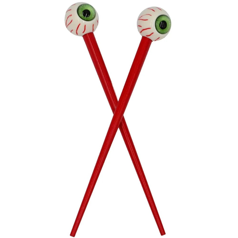 Kreepsville 666 Eyeball Green Hair Sticks