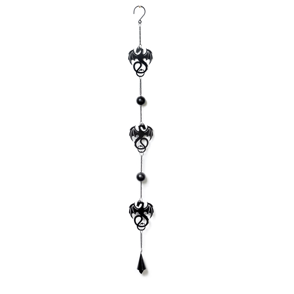 Alchemy Gothic Wyverex Dragon Hanging Decor Wind Chime HD11