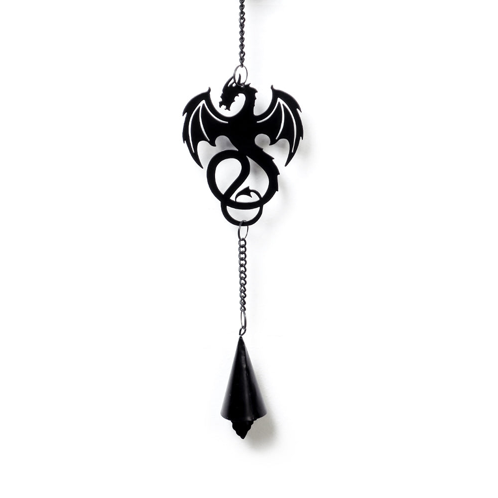 Alchemy Gothic Wyverex Dragon Hanging Decor Wind Chime HD11