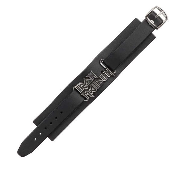 Alchemy Gothic Iron Maiden Band Leather Wriststrap HRWL447