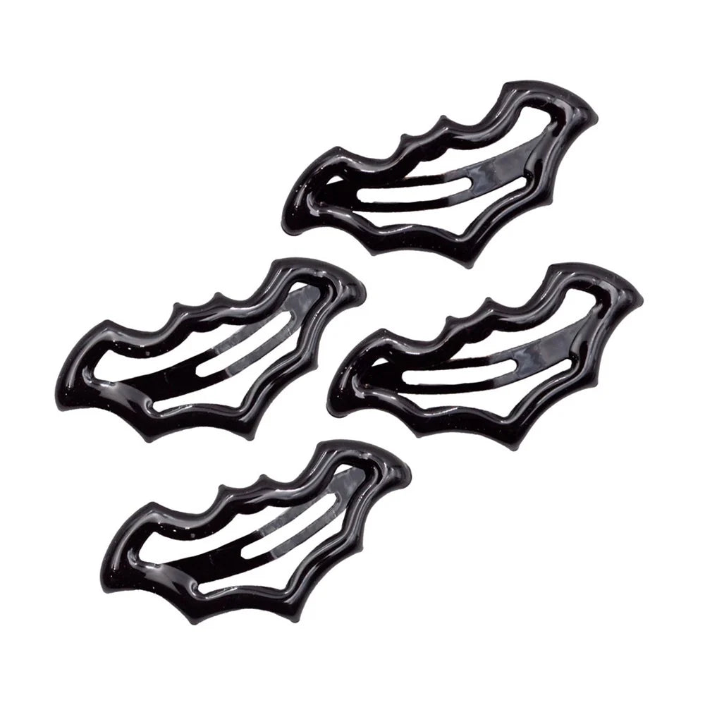 Kreepsville 666 Bat Snap Hair Clips Black