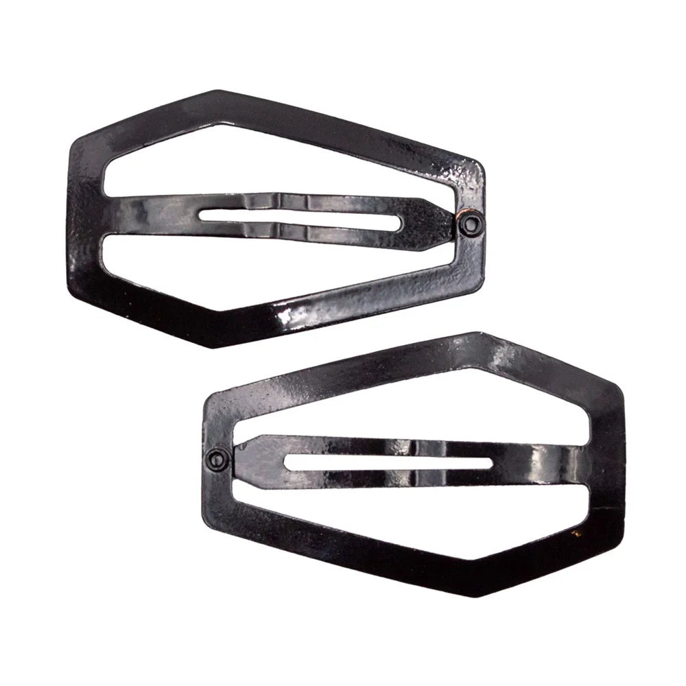 Kreepsville 666 Coffin Snap Hair Clips Pair Black