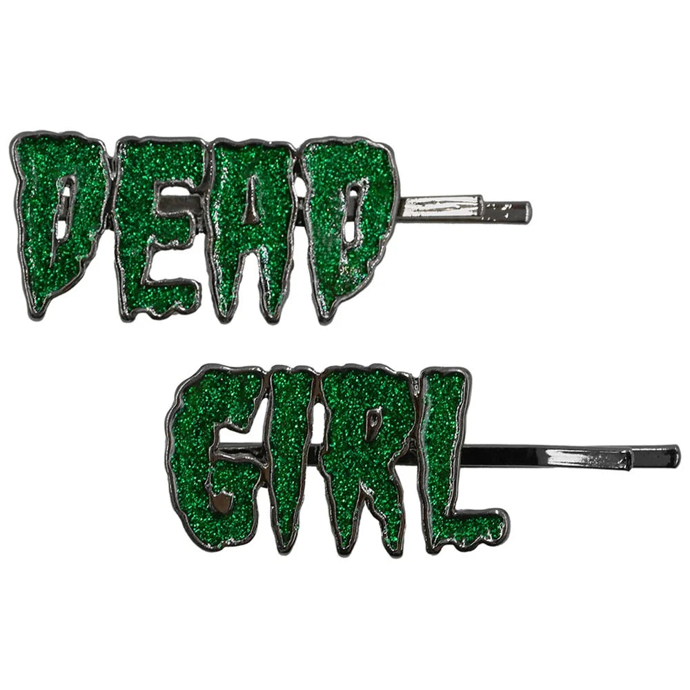 Kreepsville 666 Dead Girl Text Hair Slides