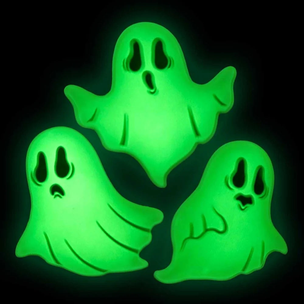 Kreepsville 666 Ghost Hair Slide Glow in the Dark Trio