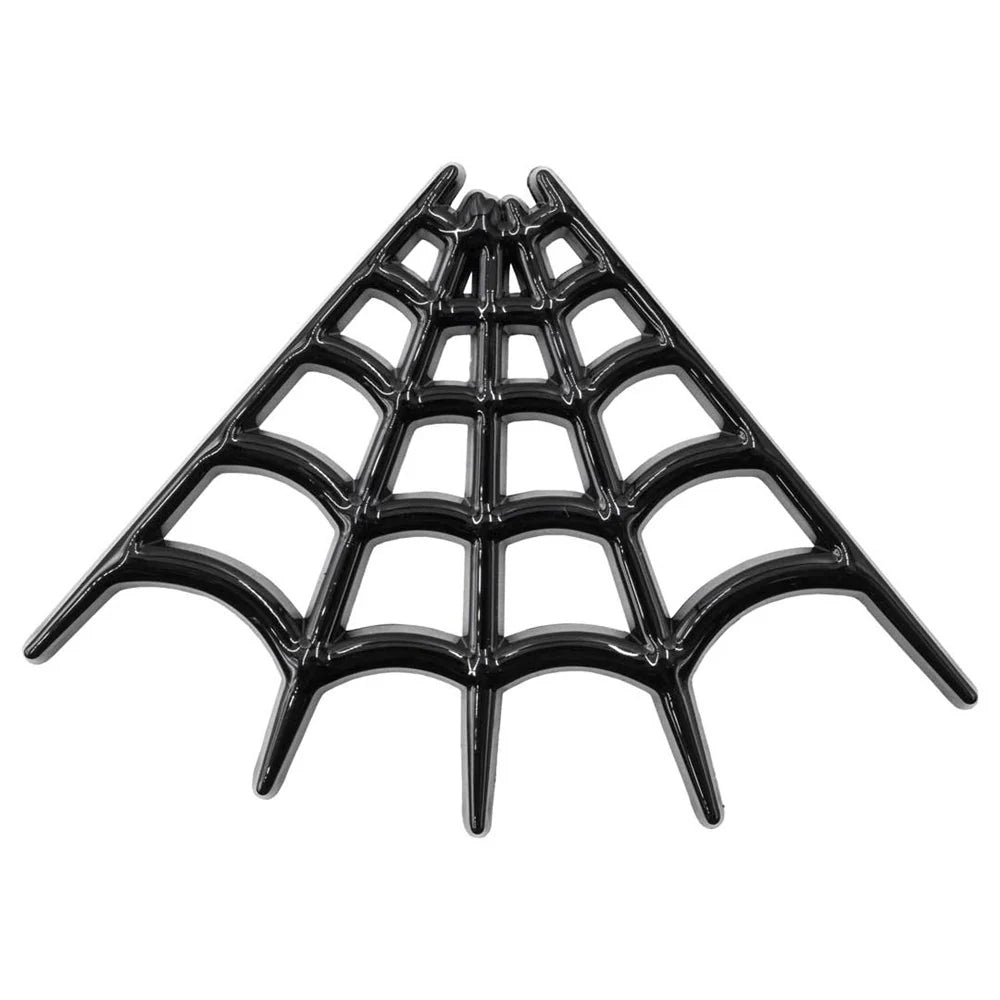 Kreepsville 666 Spiderweb Black Stick On Emblem