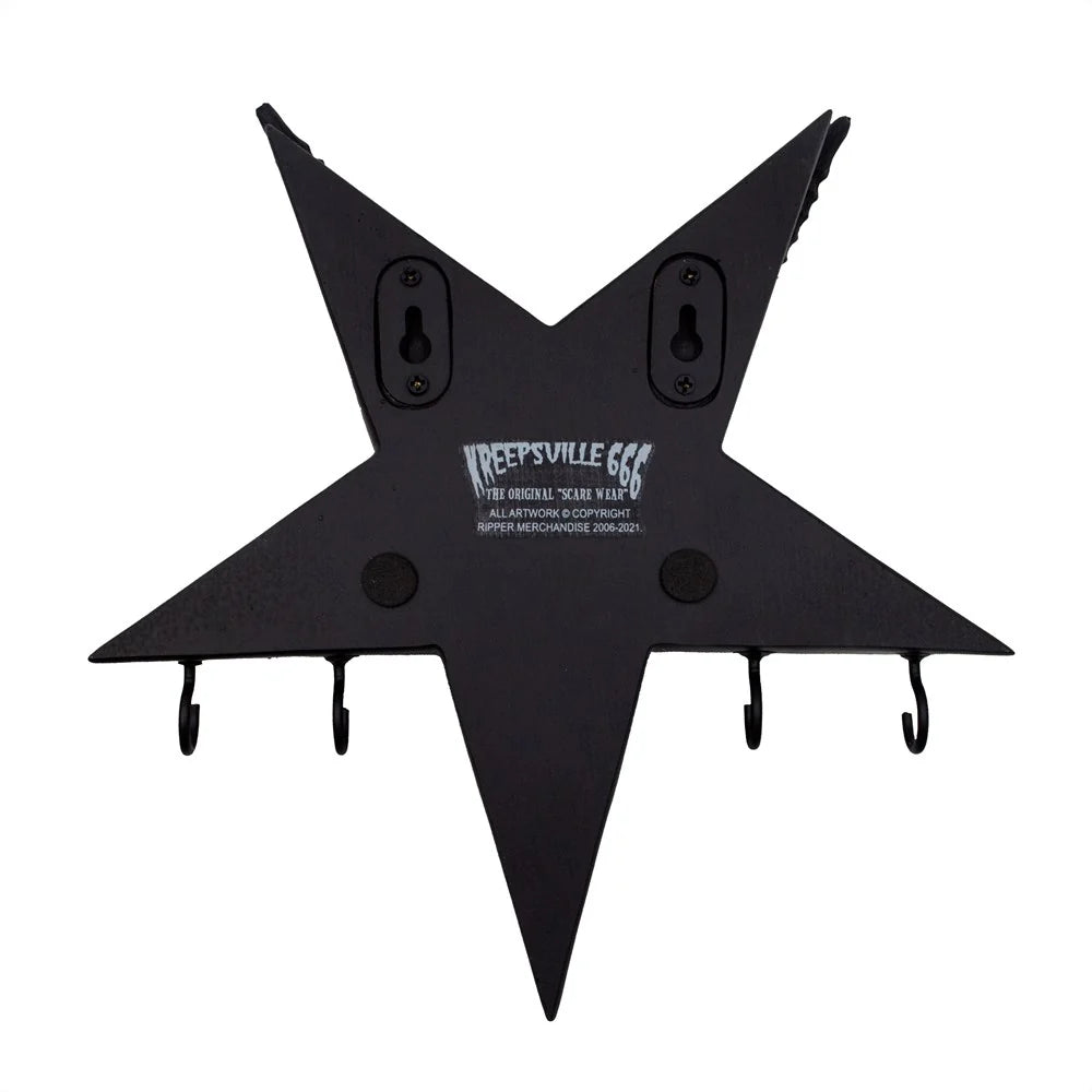 Kreepsville 666 Goathead Wall Keyholder Hanger